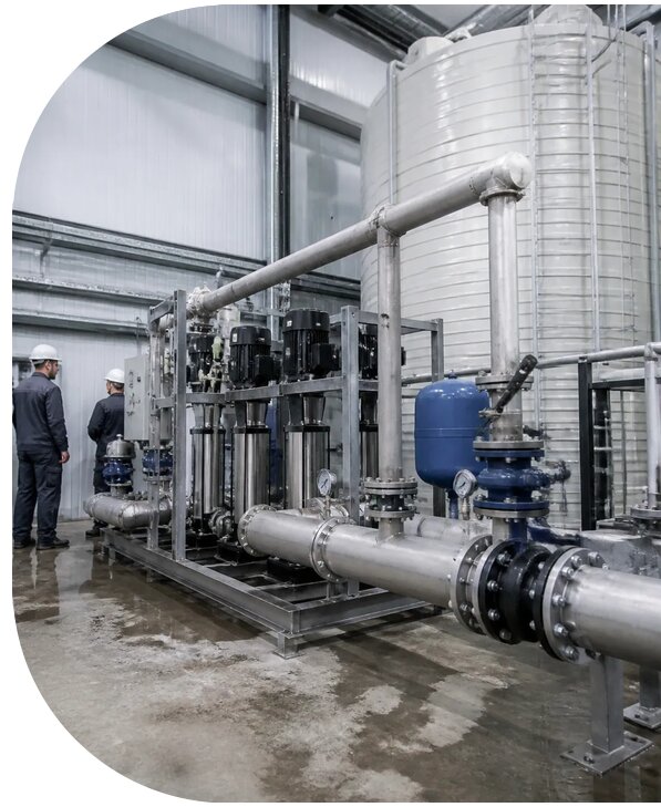 Водоснабжение промышленного объекта в Тольятти от 3620 р. | АПаруса-Тля